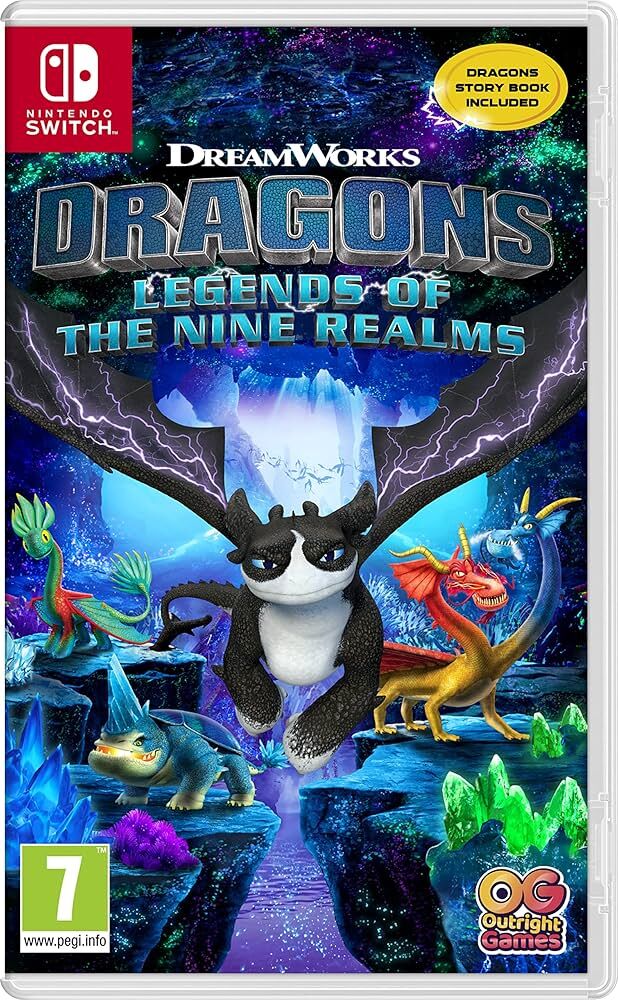 Dragons Legends Of The Nine Realms - NEW Sealed - Nintendo Switch - EU