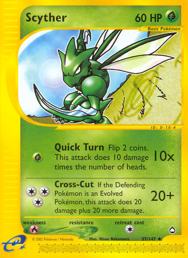 Scyther - 57/147 - EN Scyther - 57/147 - EN