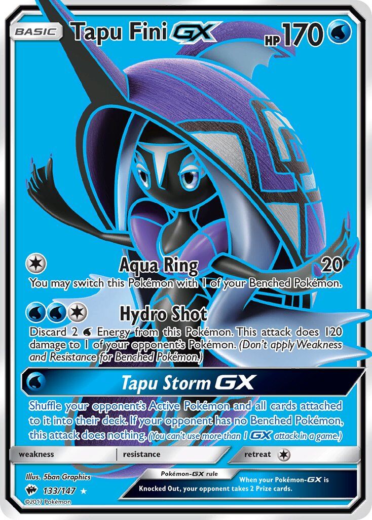 Tapu Fini-GX - 133/147 - EN Tapu Fini-GX - 133/147 - EN