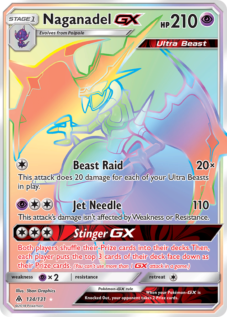 Naganadel-GX - 134/165 - EN