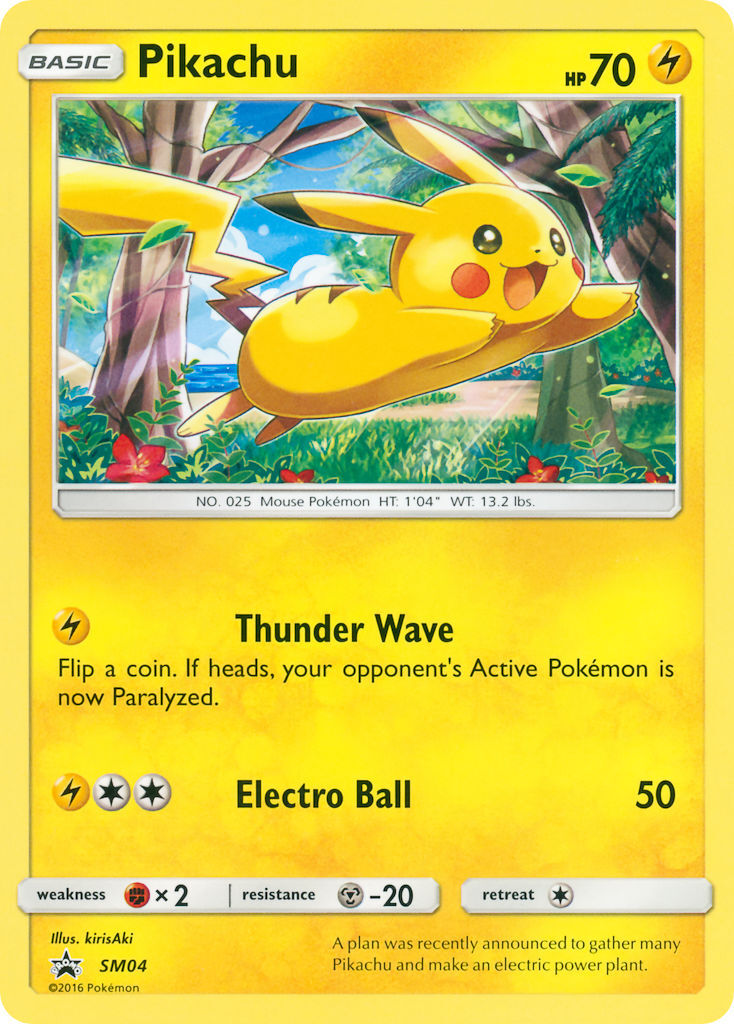 Pikachu - SM04/SM04 - EN Pikachu - SM04/SM04 - EN