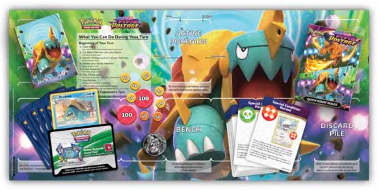 Pokémon Drednaw - Vivid Voltage Theme Deck - EN