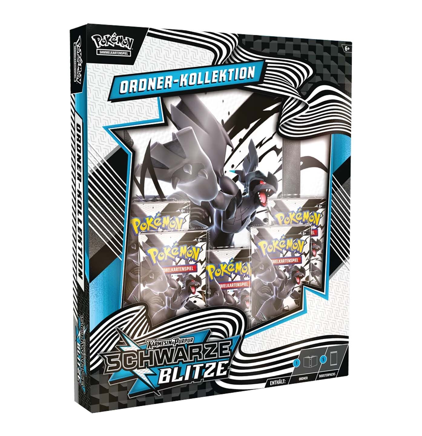 Pokémon Schwarze Blitze Binder Pocket Portfolio Collection - DE