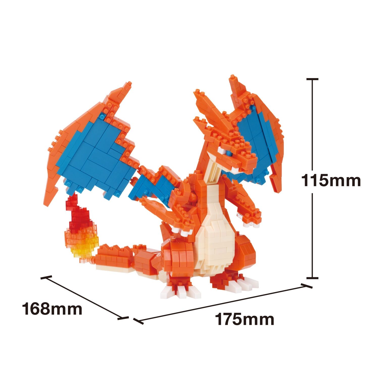 Pokémon Nanoblock Mega Charizard Y RS