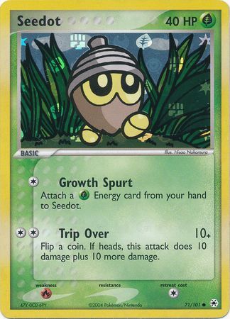 Seedot - 71/101 - Reverse Holo - EN Seedot - 71/101 - Reverse Holo - EN