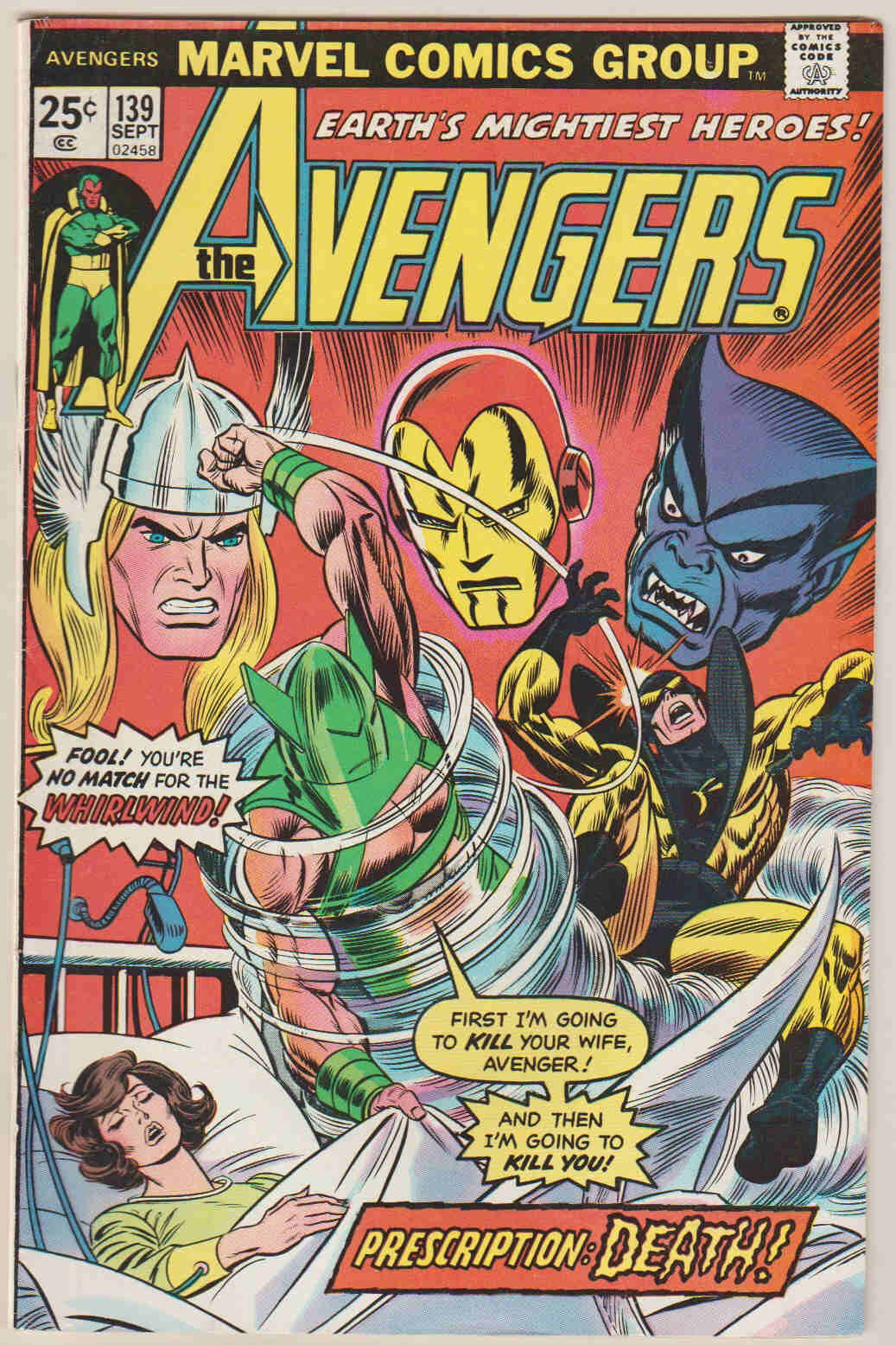 Avengers #139