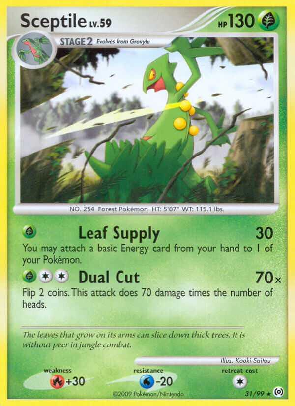Sceptile - 31/99 - EN