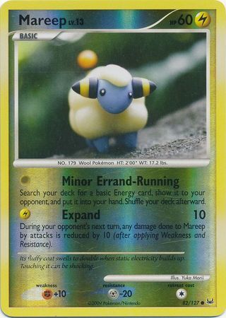 Mareep - 82/127 - Reverse Holo - EN Mareep - 82/127 - Reverse Holo - EN