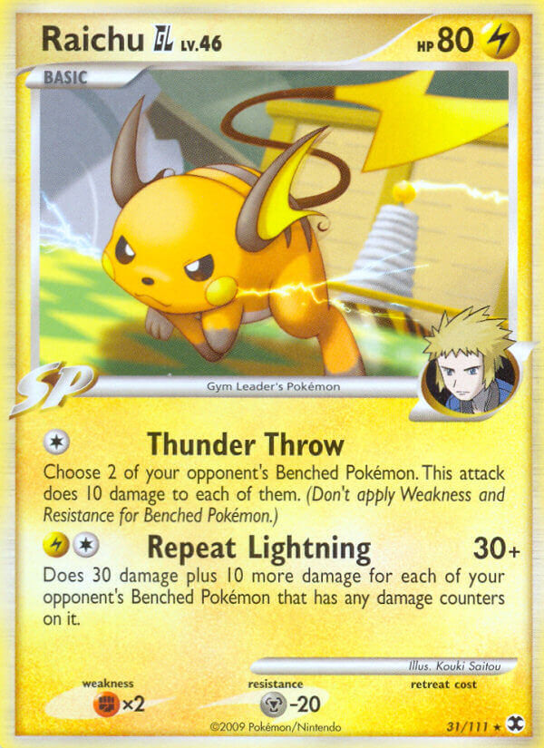 Raichu GL - 31/111 - EN Raichu GL - 31/111 - EN