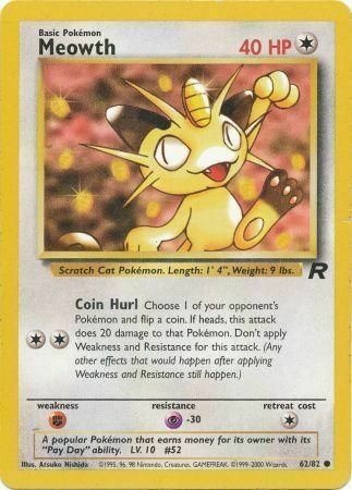 Meowth - 62/83 - Unlimited - EN