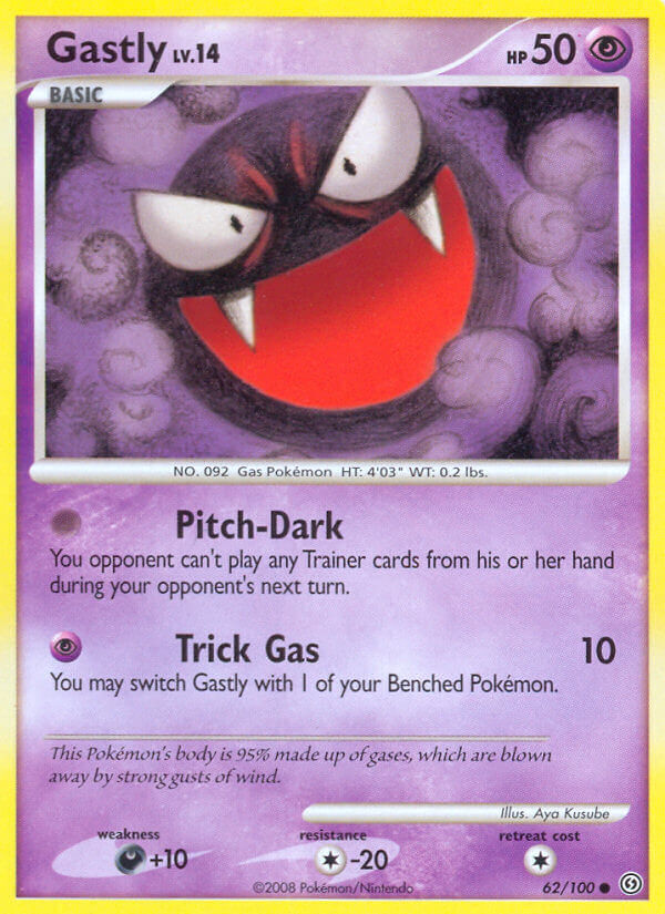 Gastly - 62/100 - EN Gastly - 62/100 - EN