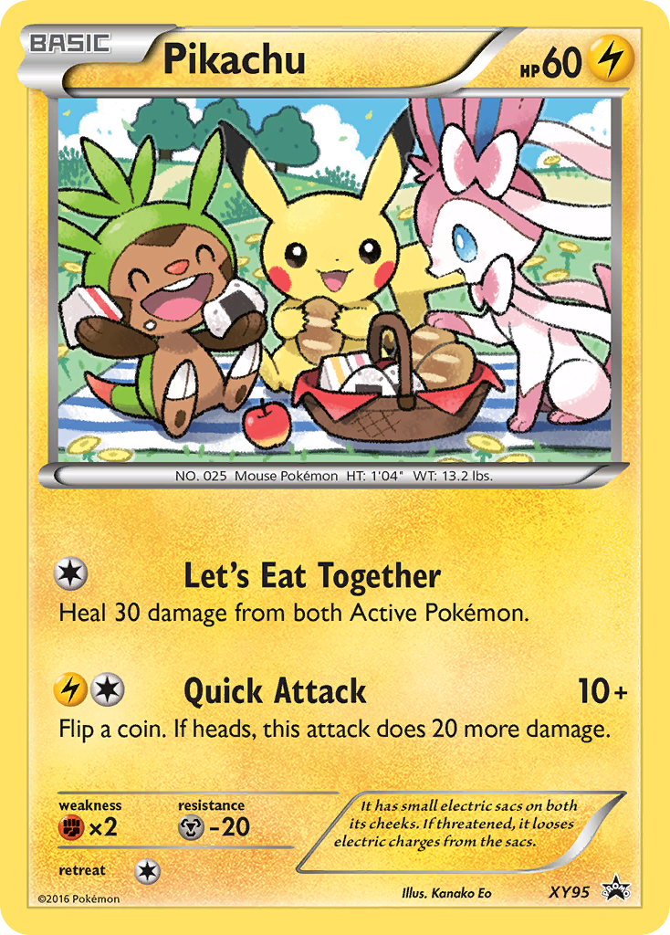 Pikachu - XY95 - EN Pikachu - XY95 - EN