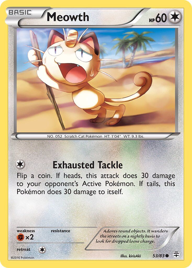 Meowth - 53/83 - EN Meowth - 53/83 - EN