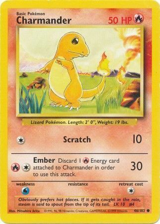 Charmander - 46/102 - Unlimited - EN