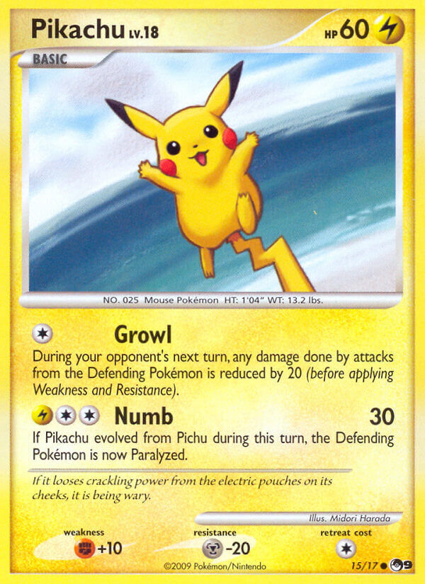 Pikachu - 15/17 - EN Pikachu - 15/17 - EN