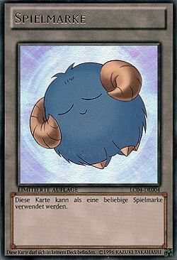 Sündenbock (Blau) Spielmarke - Yu-Gi-Oh! Sündenbock (Blau) Spielmarke - Yu-Gi-Oh!
