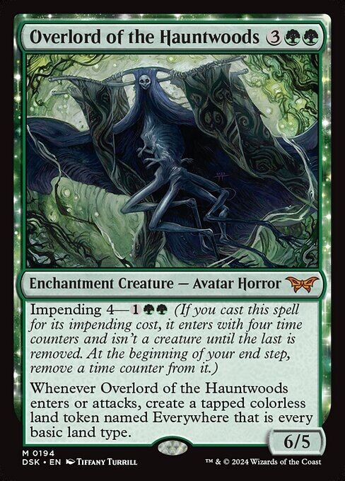 Overlord of the Hauntwoods - DSK 194 - Normal - EN - NM Overlord of the Hauntwoods - DSK 194 - Normal - EN - NM