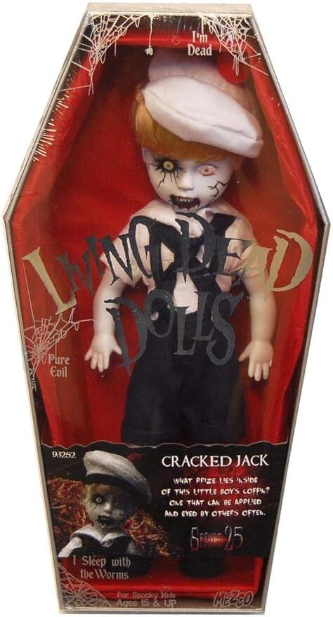 Living Dead Dolls Series 25 Cracked Jack