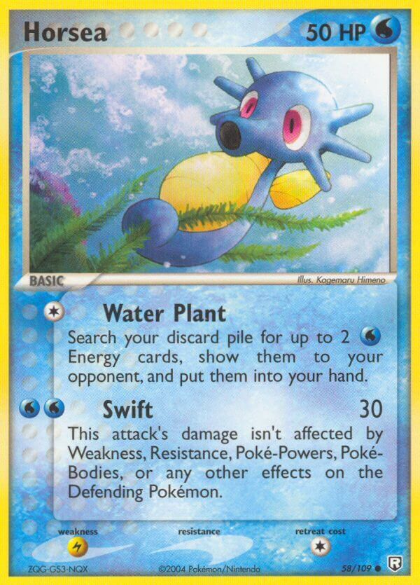 Horsea - 58/109 - Reverse Holo - EN