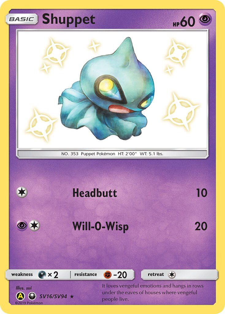 Shuppet - SV16/168 - EN Shuppet - SV16/168 - EN