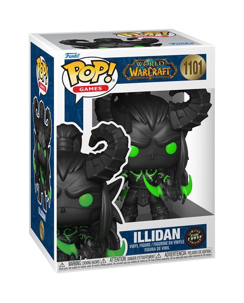 World of Warcraft POP! Games Vinyl Figur Illidan - Chase 9 cm