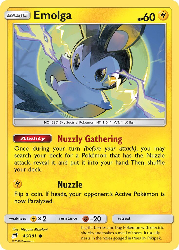 Emolga - 46/181 - EN Emolga - 46/181 - EN