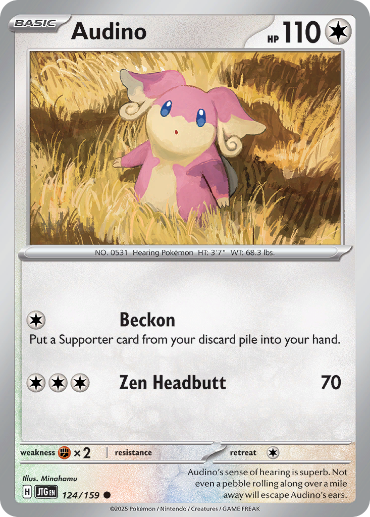 Audino - 124/159 - EN Audino - 124/159 - EN