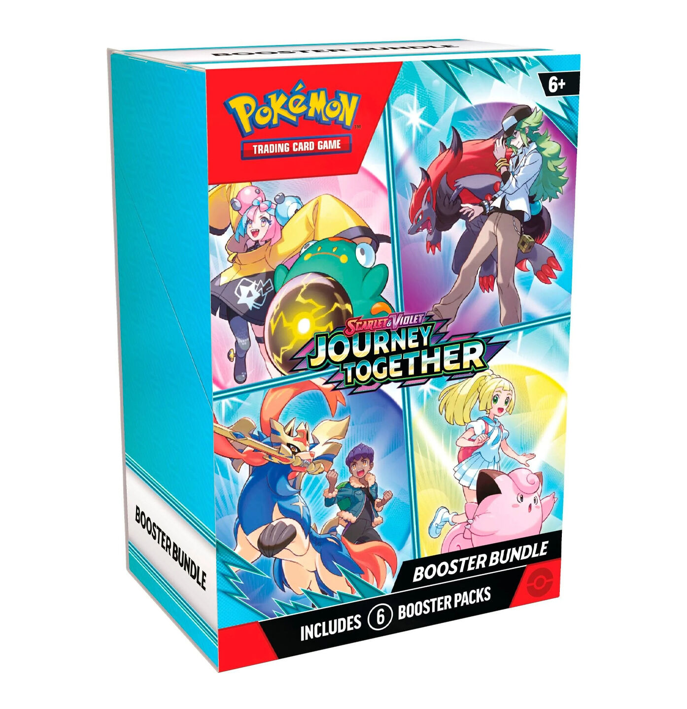 Pokémon TCG: Sword&Shield - Journey Together Booster Bundle (6 Packs) - EN Pokémon TCG: Sword&Shield - Journey Together Booster Bundle (6 Packs) - EN
