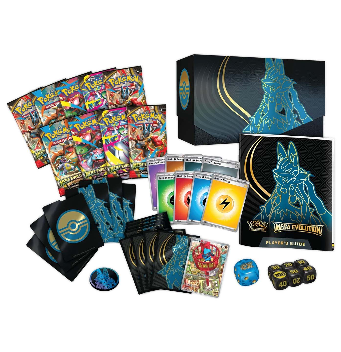 Pokémon TCG: Mega Evolution Elite Trainer Box (Mega Lucario) - DE Pokémon TCG: Mega Evolution Elite Trainer Box (Mega Lucario) - DE