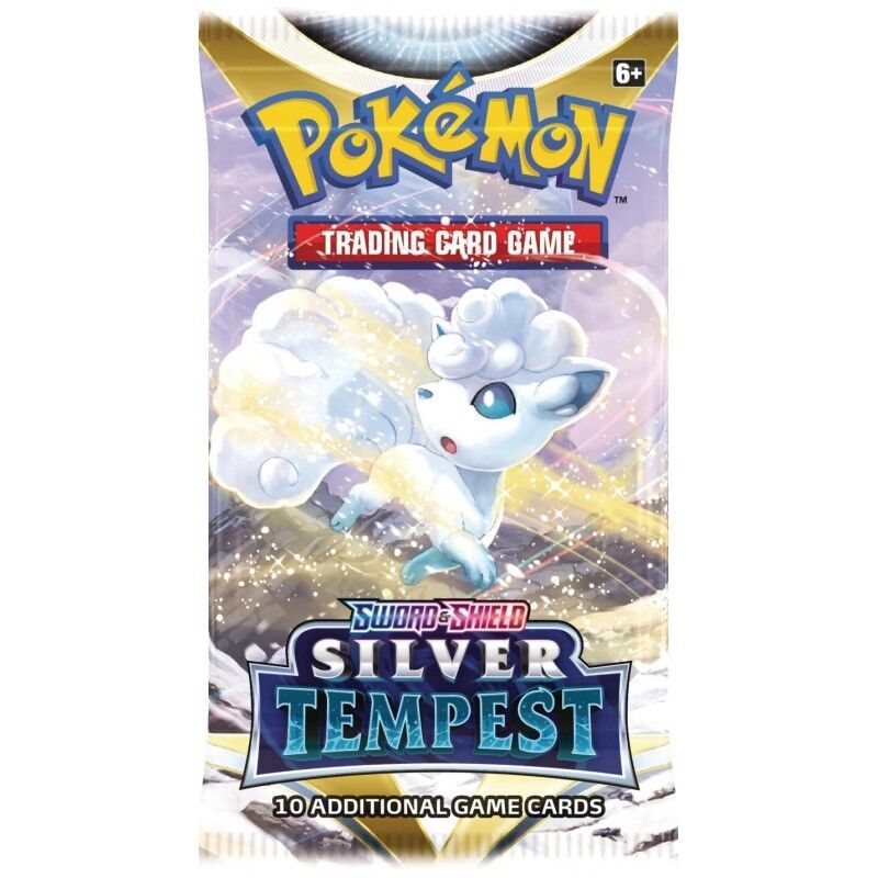 Pokémon Sword & Shield Silver Tempest Booster Pack - EN