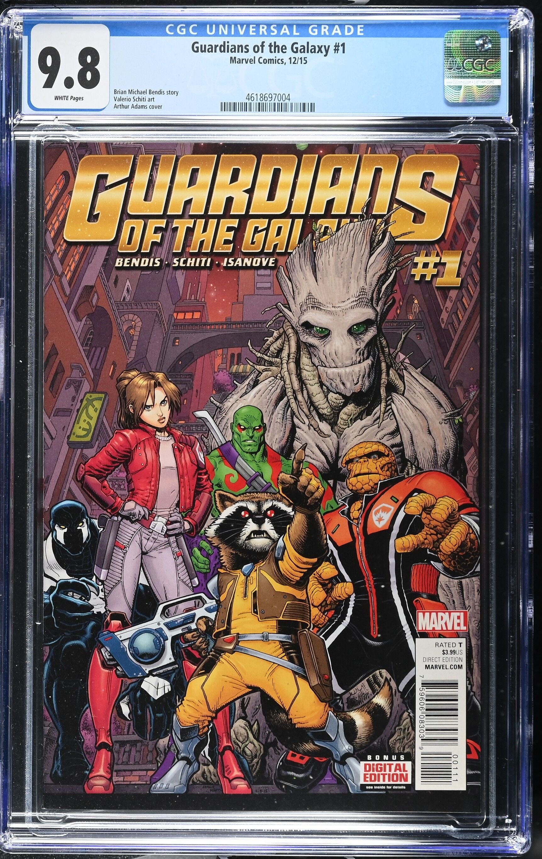 Guardians of the Galaxy Issue 1 - CGC 9.8 Guardians of the Galaxy Issue 1 - CGC 9.8