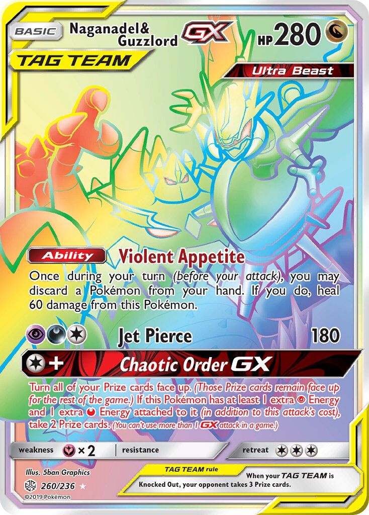 Naganadel & Guzzlord-GX - 260/236 - EN
