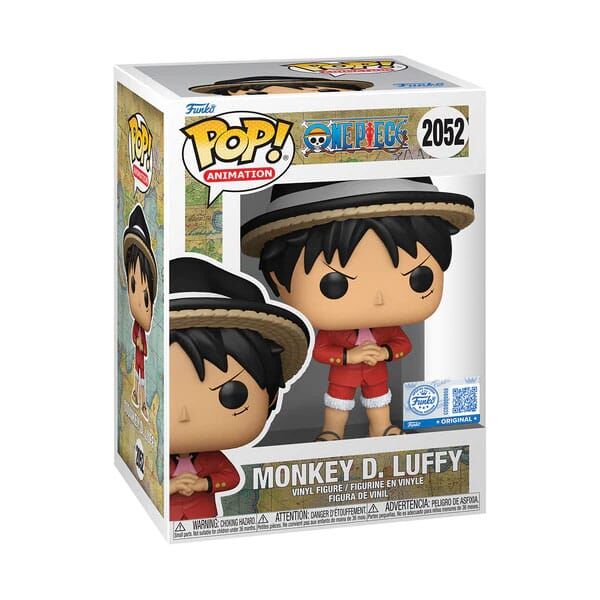 One Piece POP! #2052 - Animation Vinyl Figur Luffy - Exclusive Edition 11 cm
