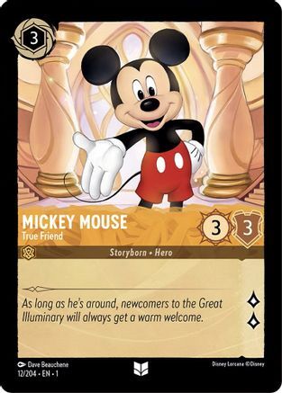 Mickey Mouse - True Friend - 12/204 - EN Mickey Mouse - True Friend - 12/204 - EN