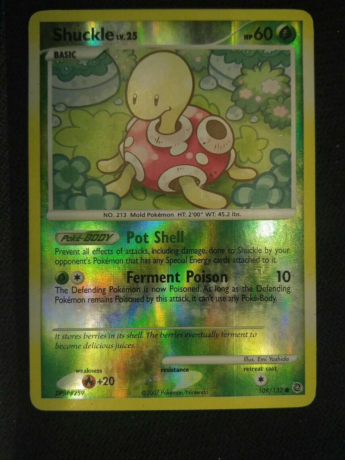Shuckle - 109/132 - Reverse Holo - EN Shuckle - 109/132 - Reverse Holo - EN