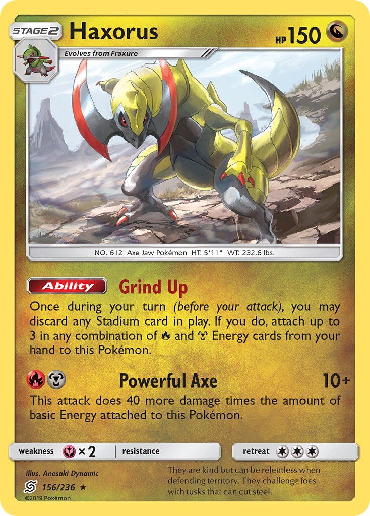 Haxorus - 156/236 - EN