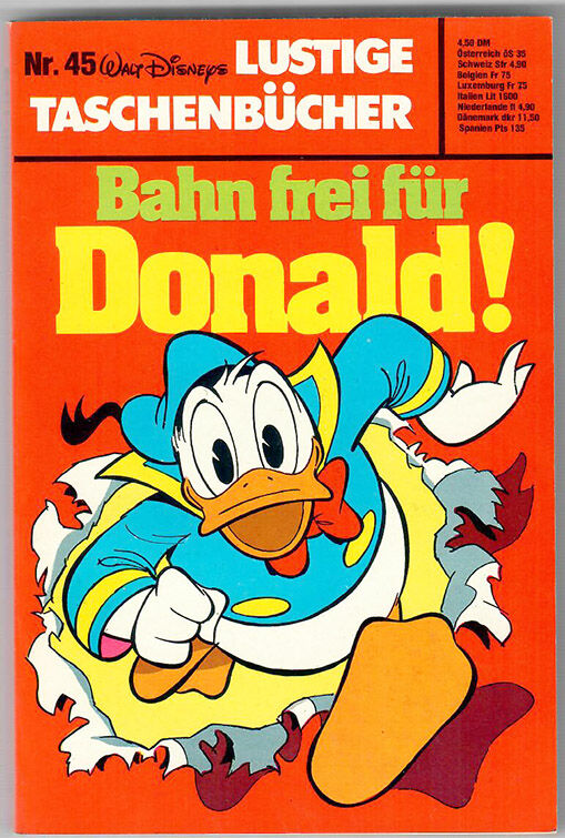 lustiges_taschenbuch_45 Walt Disneys Lustige Taschenbücher LTB #45