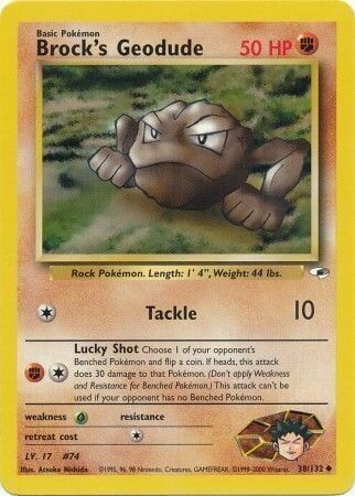 Brock’s Geodude - 38/132 - Unlimited - EN