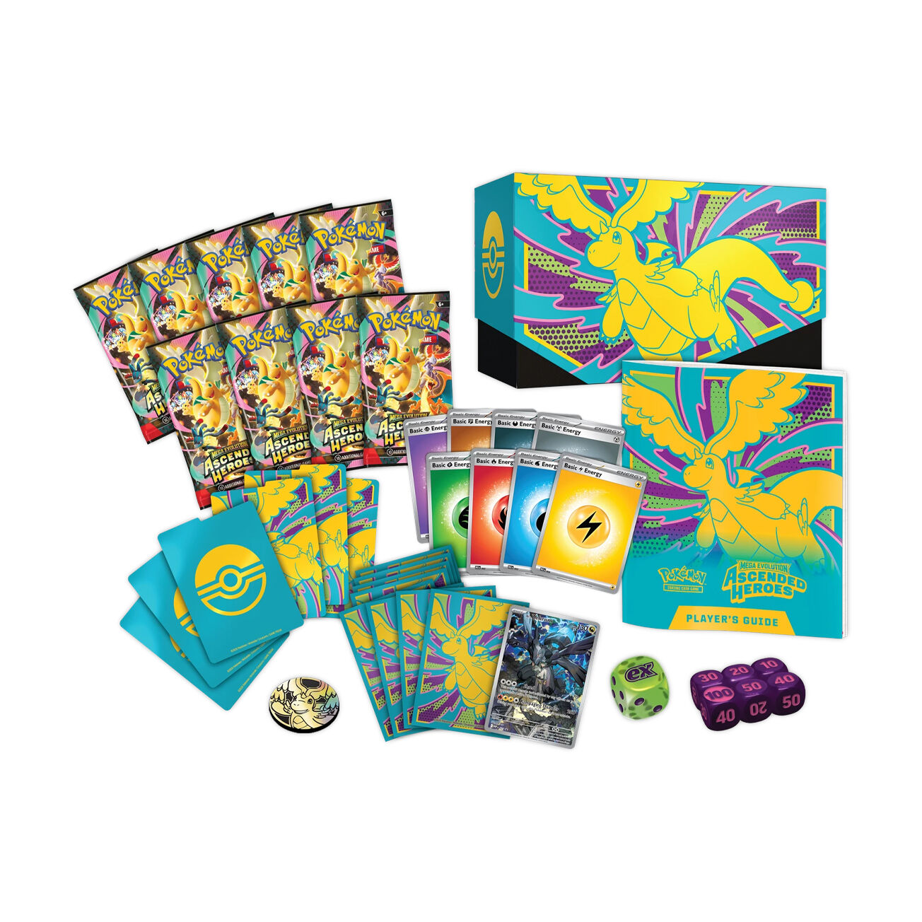 Pokémon TCG: Mega Evolution - Ascended Heroes Elite Trainer Box - EN
