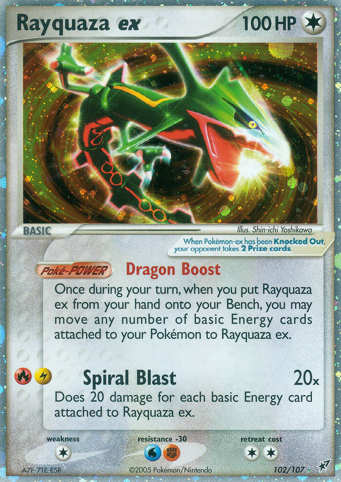 Rayquaza ex - 102/107 - EN