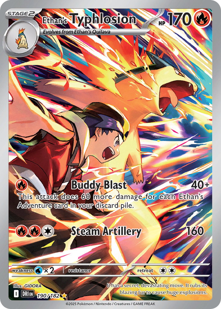 Ethan’s Typhlosion - 190/182 - EN Ethan’s Typhlosion - 190/182 - EN