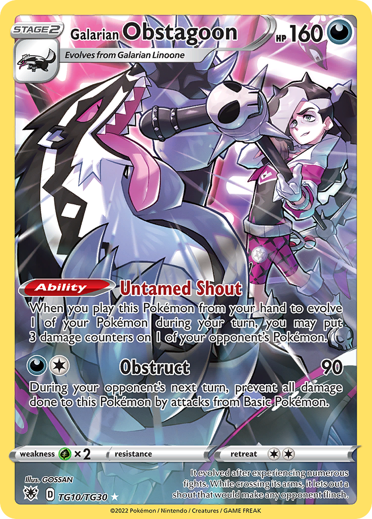 Galarian Obstagoon - TG10/TG30 - EN