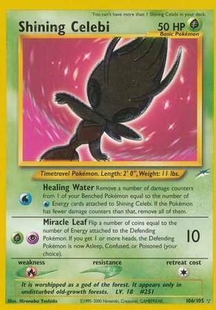 Shining Celebi - 106/113 - Unlimited - EN