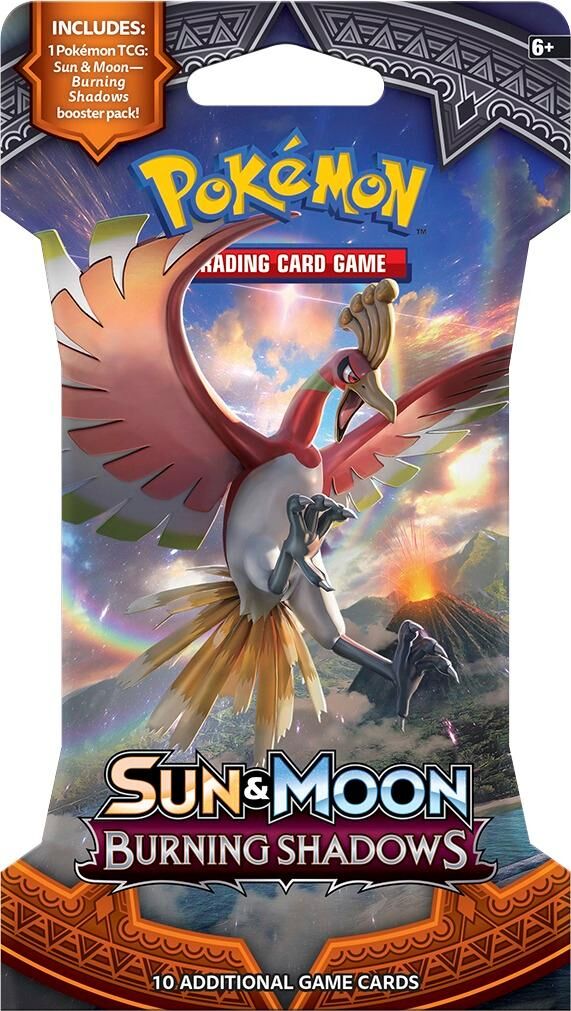 Pokémon Sun & Moon Burning Shadows Sleeved Booster - EN