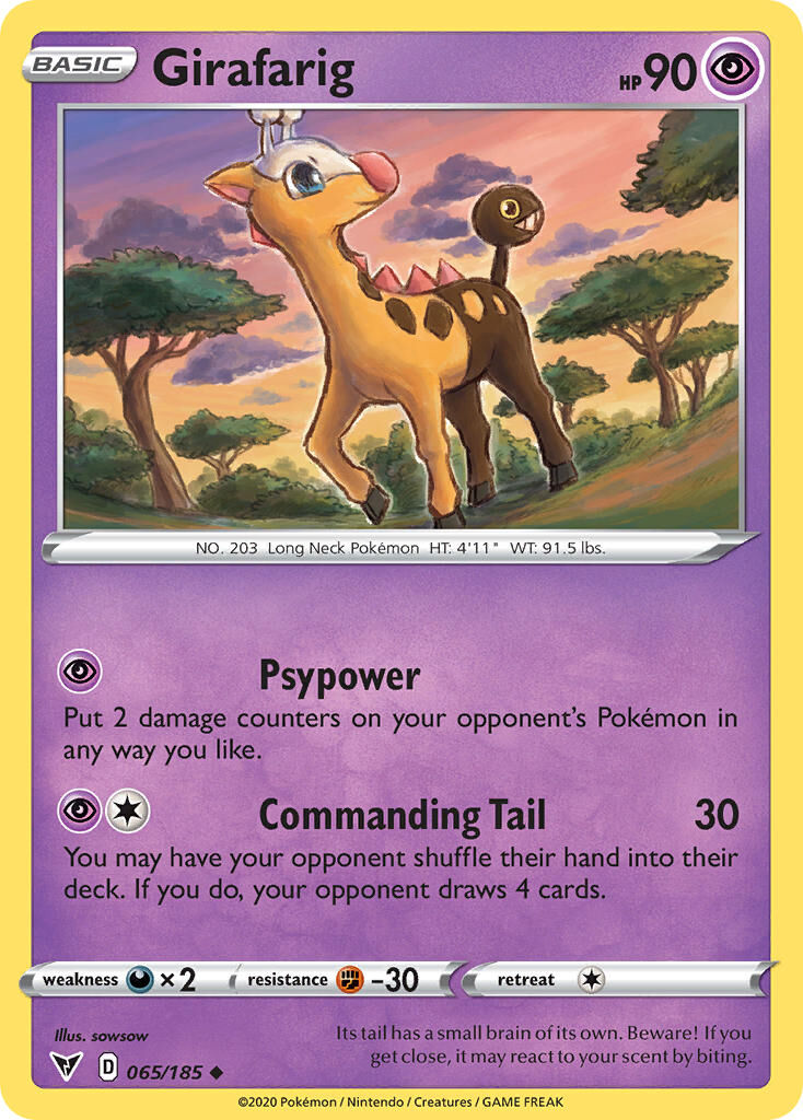 Girafarig - 065/185 - EN Girafarig - 065/185 - EN