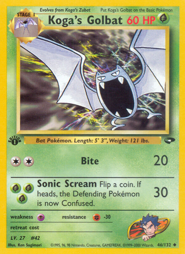 Koga’s Golbat - 46/132 - EN