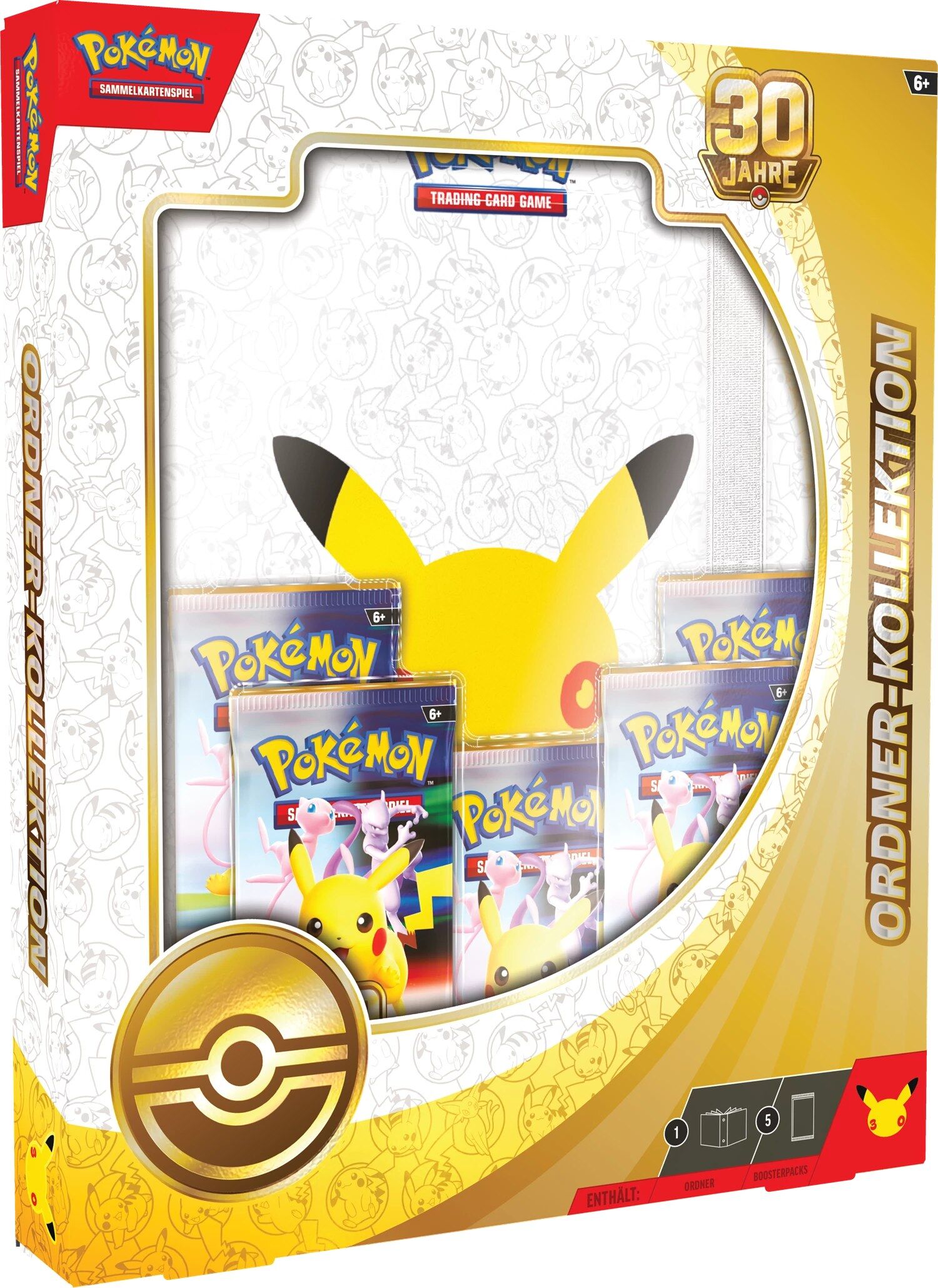 Pokémon TCG: 30 Jahre - Ordner-Kollektion - DE Pokémon TCG: 30 Jahre - Ordner-Kollektion - DE