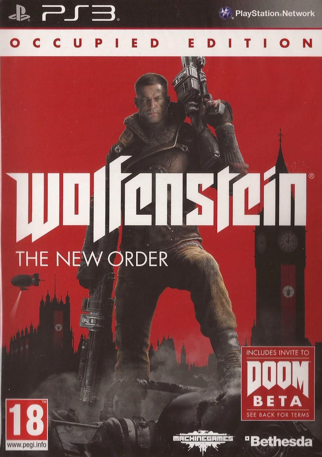 Wolfenstein: The New Order [Occupied Edition] - OVP - PS3 - EN