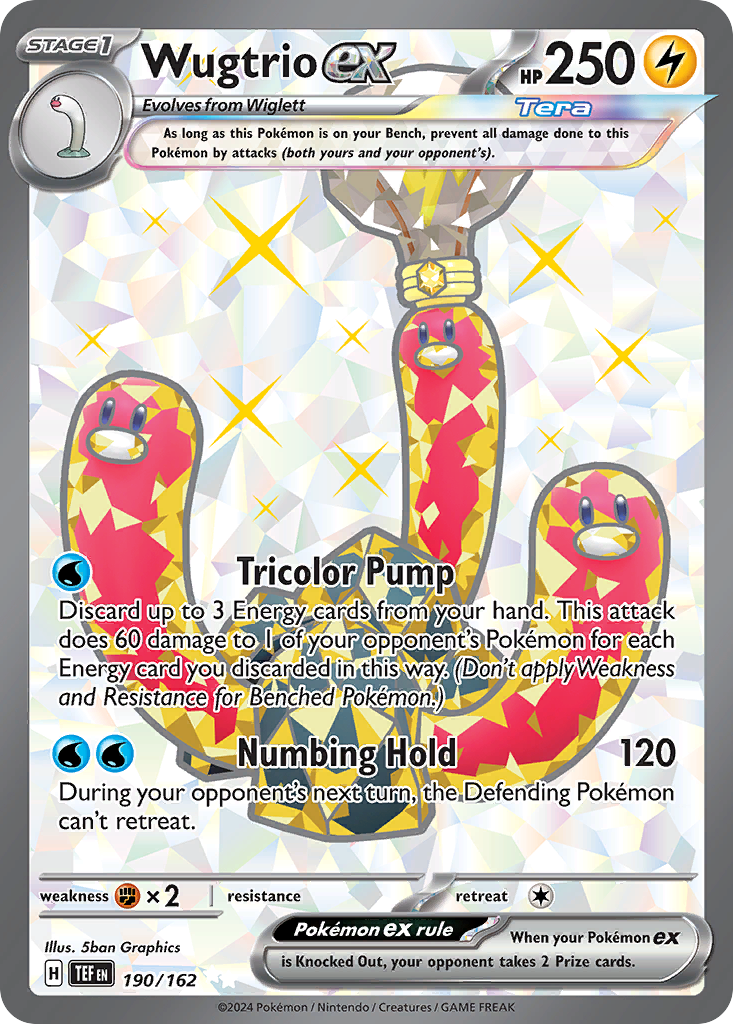 Wugtrio ex - 190/162 - EN