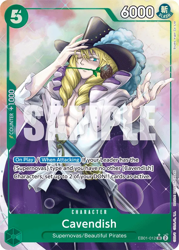 Cavendish - EB01-012 - Alternate Art Cavendish - EB01-012 - Alternate Art